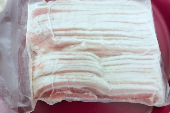 Pork Belly Skinless Sliced 2mm